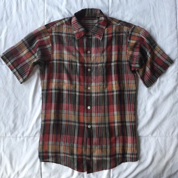 Vintage Other - Lightweight Plaid Shirt